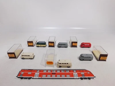 6X Brekina H0 1:87 Modello VW T1 3112 3156 3170 3171 3175 Mint+Box #EA361-0,5 - Immagine 1 di 4