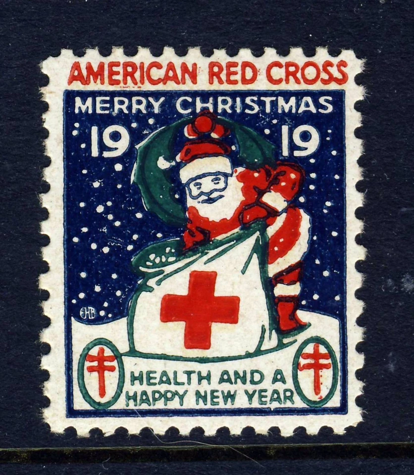 1919  USA Christmas Seal Type 1  (WX24) . Mint Hinged - Image 1 of 1