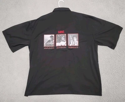 Scarface Shirt Mens 4XL Dragonfly Clothing Money Power Respect Tony Montana - Image 1 of 4