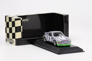 1:43 Minichamps Porsche 911 Carrera RSR 3.0 6h Vallelunga 1973 Gt Class Winners - Picture 1 of 4