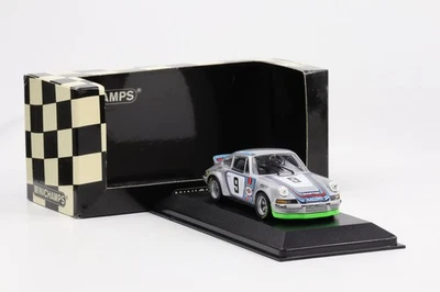 1:43 Minichamps Porsche 911 Carrera RSR 3.0 6h Vallelunga 1973 Gt Class Winners - Immagine 1 di 4