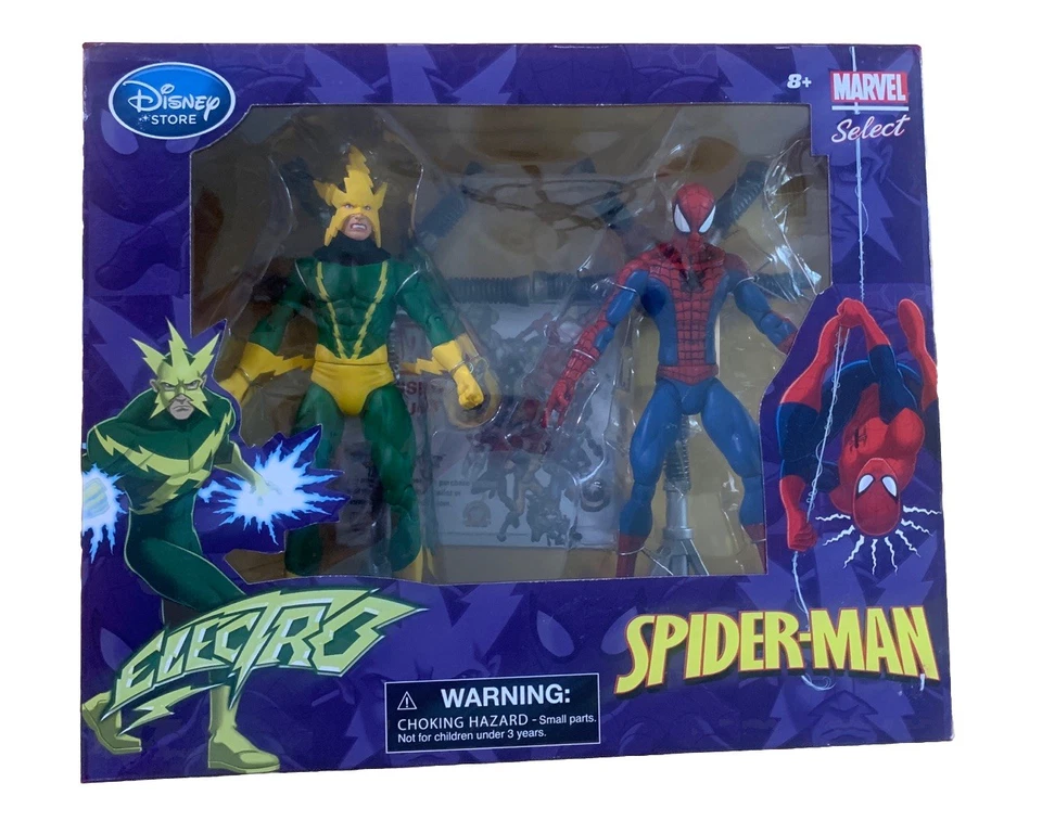 - 2014 Marvel Diamond Select Spiderman Vs Electro Disney Edition