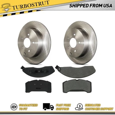 Front Centric OE Brake Pads and Rotors Kit For 1978-1982 Ford Fairmont - Image 1 of 4