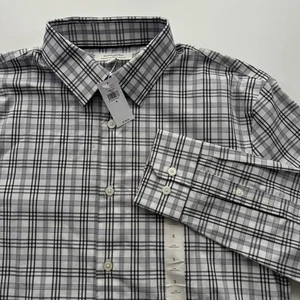 BANANA REPUBLIC Wrinkle Resistant Slim Fit Button Up Dress Shirt Mens Small NWT - Picture 1 of 14