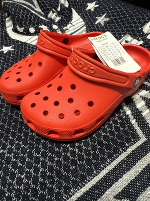 Zuecos clásicos Crocs J2 / Big Kids / rojos nuevos edición limitada niños Foto 1 de 4
