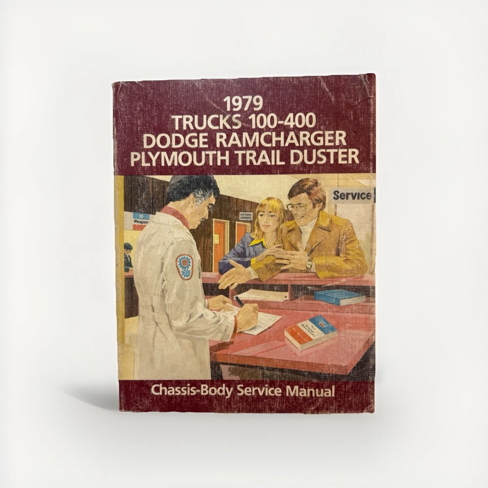 Camioneta pick-up Dodge D-100 D-200 1979 OEM taller servicio reparación manual guía 4x4 aire acondicionado Foto 1 de 4