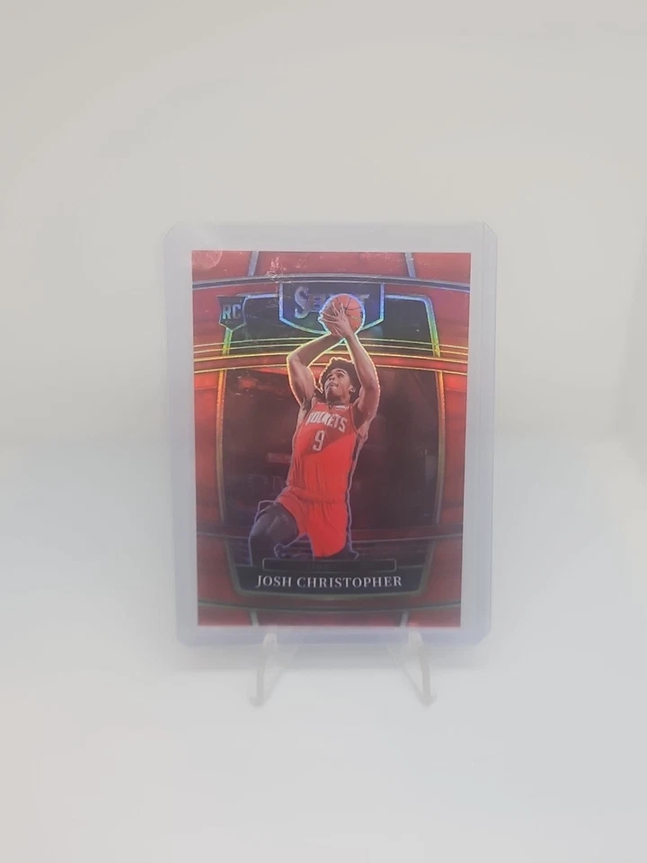 2021-22 Panini Select - Josh Christopher #48 Red Prizm /199 (RC) Color Match - Image 1 of 4