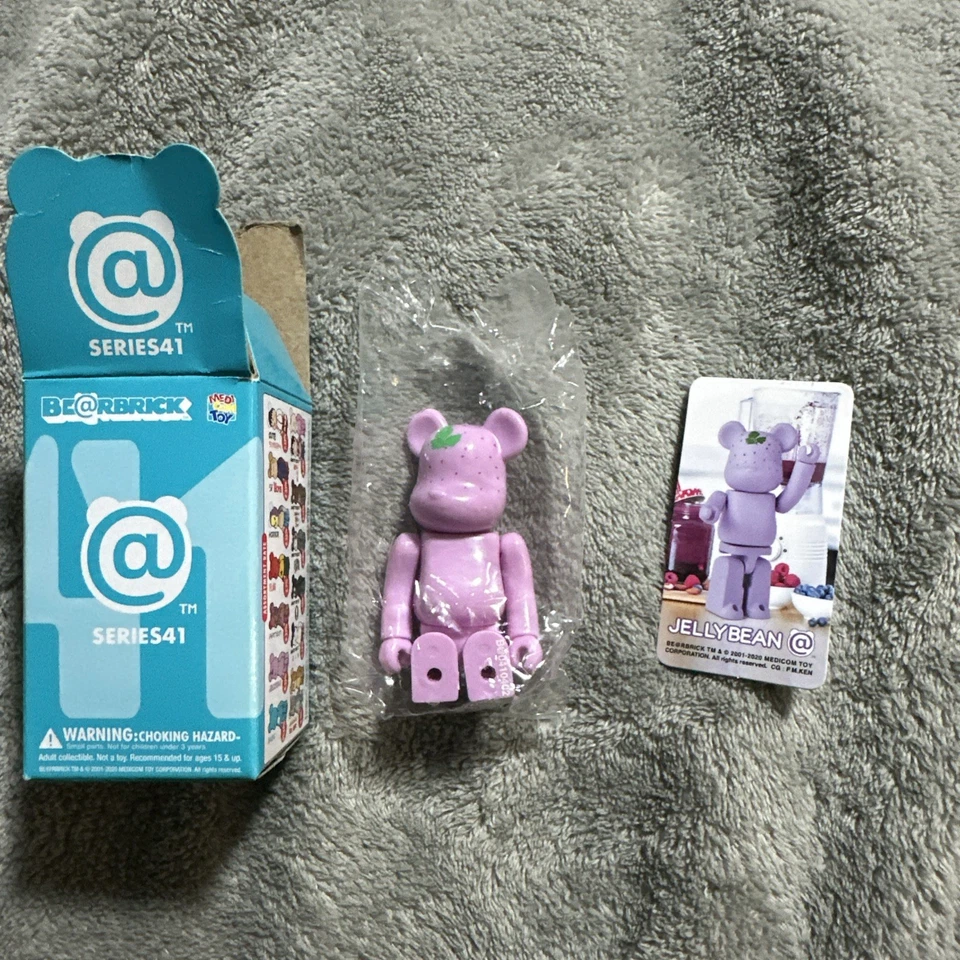 Be@rbrick 🐻🧱 系列 41 100% Jellybean Berry Smoothie Medicom 日本 Bearbrick — 第 1/1 张图片
