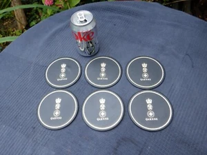 6er Set Leder/Kunstleder (Royal Navy) QARNNS Getränke Untersetzer - Bild 1 von 21