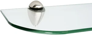 Estante de vidrio ib style® 6 mm estante de pared suelo de vidrio estante de baño vidrio INCL. CLIPS - Imagen 1 de 5