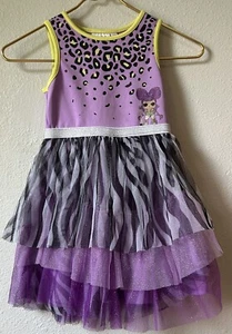 LOL Surprise Doll Dress For Girls Size XS Dress Up / Halloween Tutu Fits 4/5 - Picture 1 of 8