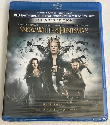 Snow White and the Huntsman Blu-Ray/DVD, 2012, 2-Disc Set New Factory Sealed - Image 1 of 4