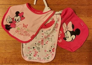 3 dossards Disney Minnie souris et papillons - Photo 1/1