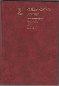 Rolls Royce Silver Shadow & Bentley T Original Owners Handbook 1970 TSD 2602 - Picture 1 of 1
