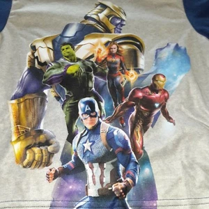 Marvel Avengers End Game Kids Pajamas 2 Piece Set Size 4 BNWT - Picture 1 of 7