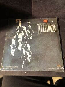 MGM Home Video Judgement At Nuremberg Spencer Tracy 1961 Laserdisc STILL SEALED