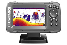 Lowrance HOOK2 4x Portable Fishfinder with Bullet Skimmer Transducer
