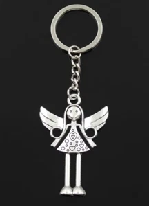 Llavero Ángel Plata Llavero Metal Llavero Llavero - Imagen 1 de 1