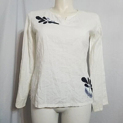 Lavender Hill женщин большой богемное свободного длинным рукавом рубашка блузка цветы - Изображение 1 из 4