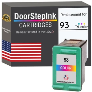 Cartuchos de tinta compatibles DoorStepInk para HP 92 negro y 93 variación de color-EE. UU. - Imagen 1 de 8