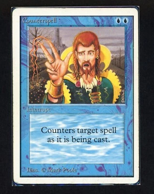 MTG Magic the Gathering | Unlimited - COUNTERSPELL | free combined shipping - Image 1 of 2