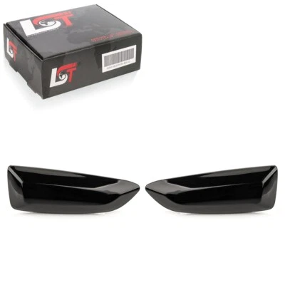 2x Freccia Laterale Indicatore Nero Sinistra Destra per Opel Astra J K Grandland - Immagine 1 di 4