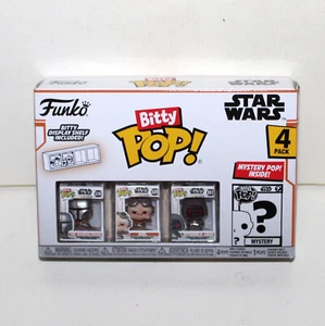 Funko Star Wars Bitty Pop! 4 pack figurine vinyl NEW Mandalorian Kuiil Jawa - Picture 1 of 7