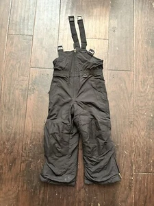 LANDS END Kids Snow Bib Sz 5 Waterproof Ski Snow Pants - Picture 1 of 5