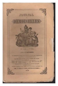 journal DES DEMOISELLES 1842 N° 12 - Picture 1 of 1