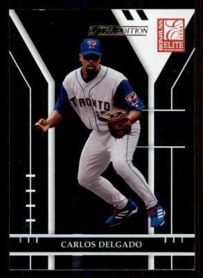 2004 Donruss Elite Extra Edition  #68 Carlos Delgado Toronto Blue Jays - Image 1 of 2