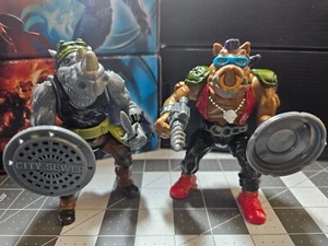 TMNT ⭐ Rocksteady ⭐ Bebop ⭐ Action Figure - Foto 1 di 5