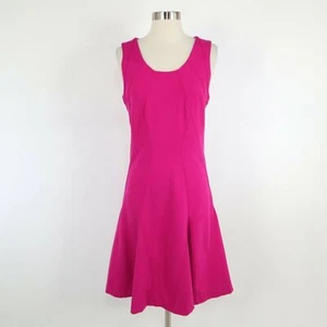 DvF Fit & Flare Kleid Alice 8 ärmellos rosa fuchsia Diane von Furstenberg - Bild 1 von 12
