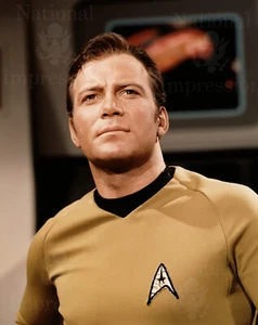 William Shatner Star Trek REPRINT 8x10 Photo Buy 1 Get One Free - Picture 1 of 2