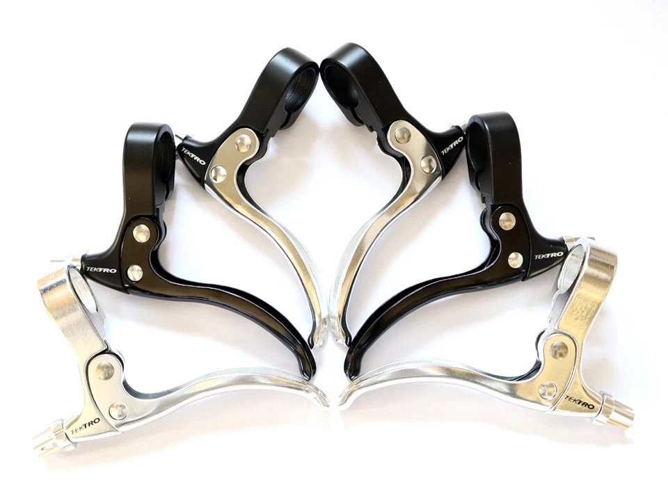 Alavanca de freio Tektro FL540 bicicleta de estrada alumínio forjado 22,2 mm par 3 cores - Imagem 1 de 1