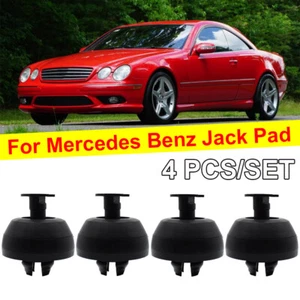4 STÜCK. WAGENHEBER AUFNAHME STOPFEN JACK PAD MERCEDES S202 W202 W124 R129 W208 - Picture 1 of 8