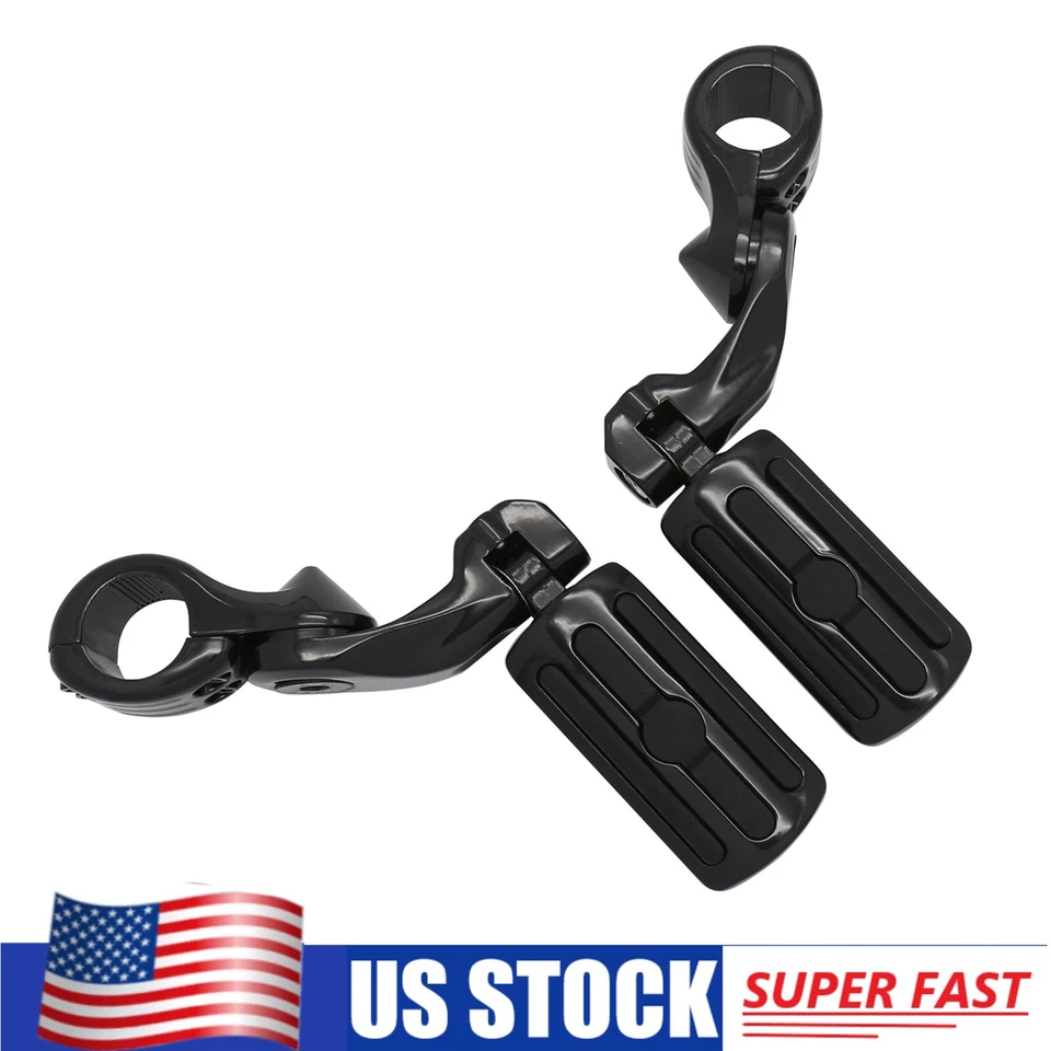 1.25" Highway Foot Peg Pedals Set For Harley Touring Road King Street Glide 32mm - Image 1 of 4