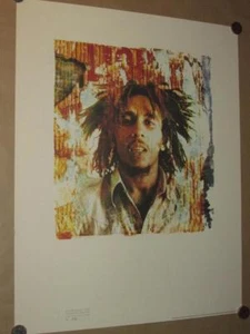 BOB MARLEY -  LIMITED EDITION LITHOGRAPH - 22" X 28" - Picture 1 of 1