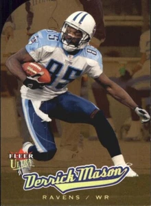 Fleer Ultra Gold Medallion Derrick Mason 2005 #145 Tennessee Titans 🏈 - Imagen 1 de 2