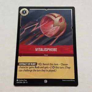 Vitalisphere 134/204 Disney Lorcana Ursula's Return Common Cold Foil Card NM - Picture 1 of 2