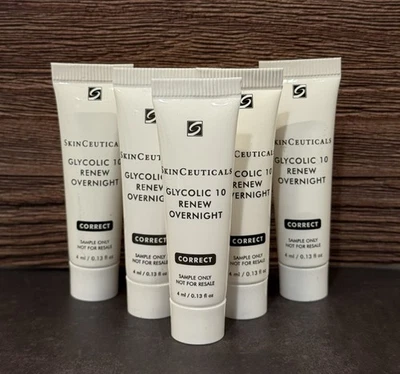 Skinceuticals Glycolic 10 Renew Overnight Sample Bundle Of 5 - .13oz/4ml Each - Image 1 of 3