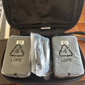 Mini altavoces HP alimentados por USB con estuche de viaje NN109AA / NN109AA#ABA NUEVOS - Imagen 1 de 8