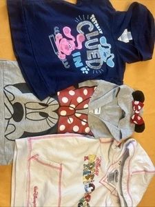 Lot Of 3 Girls Size 4/4T Character Hoodies - Picture 1 of 5