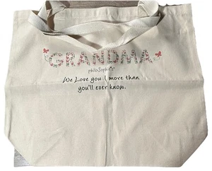 Bolso de Mano PhiloSophie's Lona Love Grandma Nuevo - Imagen 1 de 2