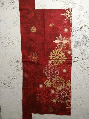 REMNANT Stonehenge Starry Night Panel Cotton Northcott Deborah Edwards Red Gold - Image 1 of 3