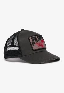 Superdry Gorra Trucker Snapback Gorra de Béisbol Cordón Gorra Trucker Negra Gris - Imagen 1 de 5