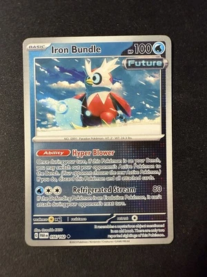 Iron Bundle 056/182 SV04: Paradox Rift Reverse Holo Pokémon - Image 1 of 2