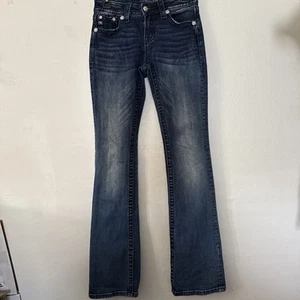 Miss Me Jeans Women's Size 26 M8988B Color MK 753 Blue Boot - Picture 1 of 7
