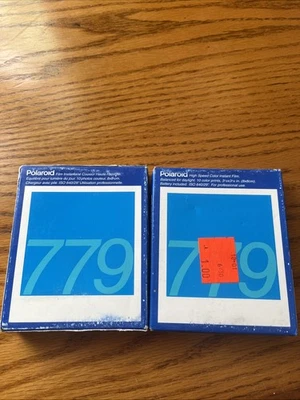 Polaroid 779 High Speed Instant Color Film, Exp 06/2000 New Sealed Lot of 2 - Image 1 of 3