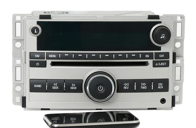 07-08 Chevy Cobalt Pontiac G5 AMFM Radio CD Aux Input w Bluetooth Music 25775628 - Image 1 of 4