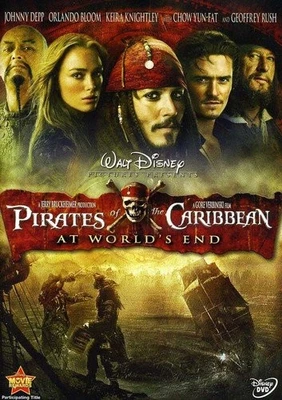 Pirates of the Caribbean: At World's End (DVD) Johnny Depp Geoffrey Rush - Image 1 of 2
